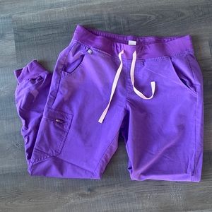 FIGS PURPLE ZAMORA JOGGERS